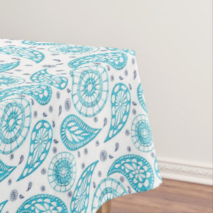 Nappe Modèle sans couture bleu de Paisley
