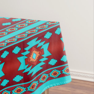 Nappe Modèle tribal ethnique du sud-ouest