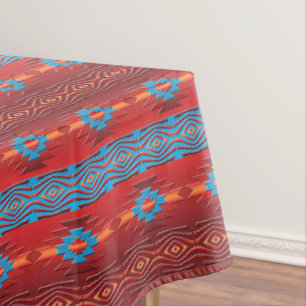 Nappe Modèle tribal ethnique du sud-ouest