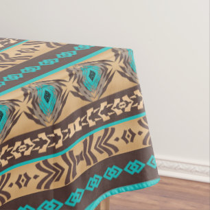 Nappe Modèle tribal ethnique du sud-ouest
