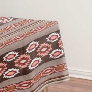 Nappe Modèle tribal ethnique du sud-ouest