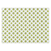 Nappe modèle vert de pois rétro (Devant (Horizontal))