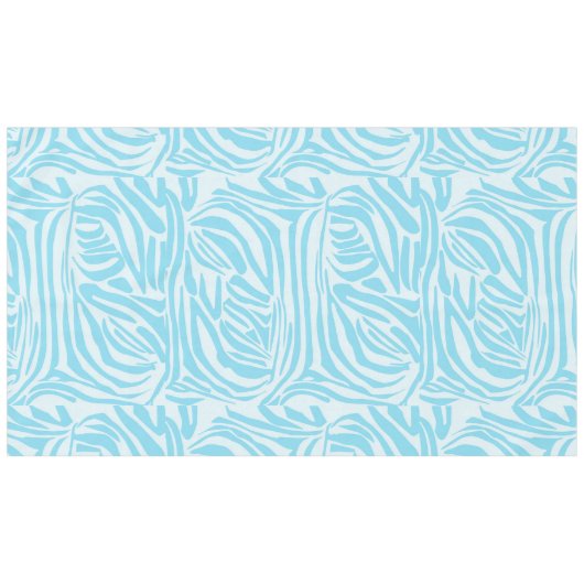 Nappe Modèle Zèbre Bleu (Devant (Horizontal))