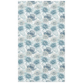 Nappe Modern Blue Water Lilies Monet Style (Devant)