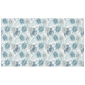 Nappe Modern Blue Water Lilies Monet Style (Devant (Horizontal))