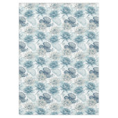 Nappe Modern Blue Water Lilies Monet Style (Devant)