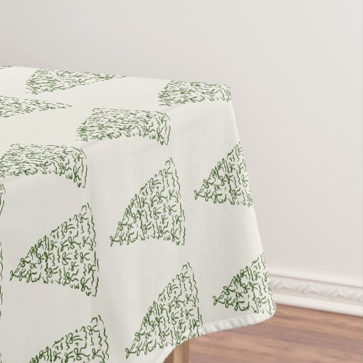 Nappe Modern Green Whimsical Christmas (In Situ)