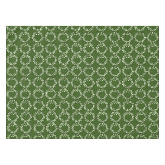 Nappe Modern Green Whimsical Christmas (Devant (Horizontal))