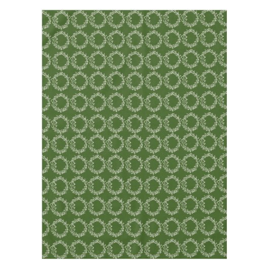 Nappe Modern Green Whimsical Christmas (Devant)