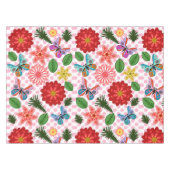 Nappe Modern Spring Garden Butterfly Floral  (Devant (Horizontal))