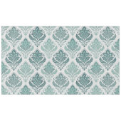 Nappe Modern Teal Nordic Damask (Devant (Horizontal))