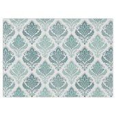 Nappe Modern Teal Nordic Damask (Devant (Horizontal))