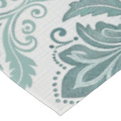Nappe Modern Teal Nordic Damask (Angle)