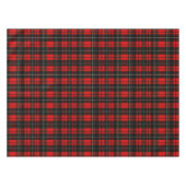Nappe Modern Wallace Red Scottish Tartan Plaid Pattern (Devant (Horizontal))