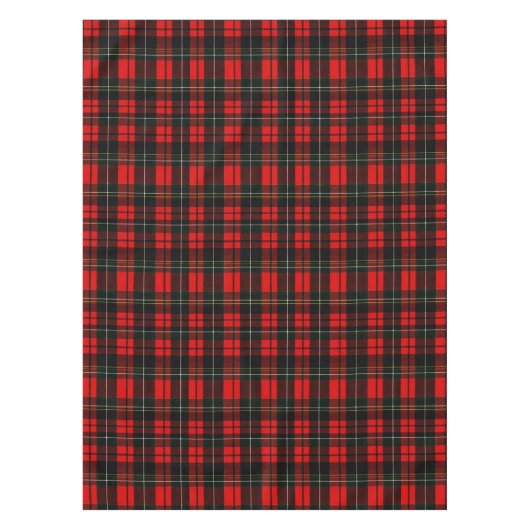 Nappe Modern Wallace Red Scottish Tartan Plaid Pattern (Devant)