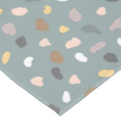 Nappe moderne à motif terrazzo neutre (Angle)
