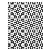 Nappe Moderne Abstrait Noir & Blanc (Devant)