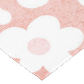 Nappe Moderne Cute Daisy Pastel Pink Terracotta (Angle)