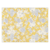 Nappe Moderne Elégante Mustard Jaune Marigold Fleurs (Devant (Horizontal))