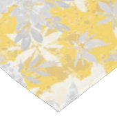 Nappe Moderne Elégante Mustard Jaune Marigold Fleurs (Angle)