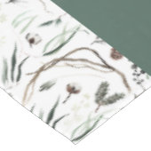 Nappe Moderne et élégant aquarelle feuillage accueil (Angle)