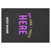 NAPPE MODERNE ET MODERNE PERSONNALISABLE NOIR VÉRIFIÉ (Devant (Horizontal))