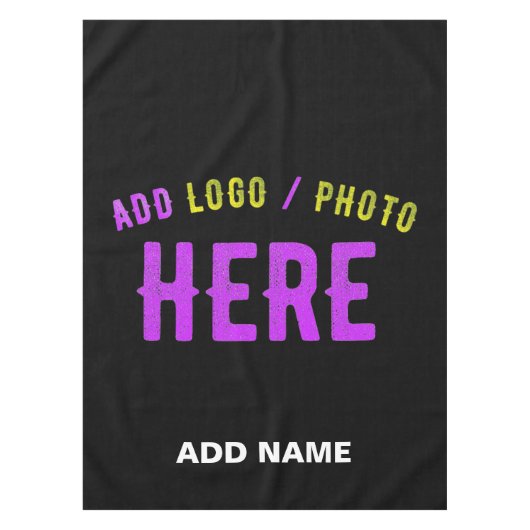 NAPPE MODERNE ET MODERNE PERSONNALISABLE NOIR VÉRIFIÉ (Devant)