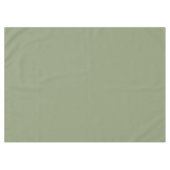 Nappe Moderne Héritage Vert de mousse uni (Devant (Horizontal))