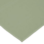 Nappe Moderne Héritage Vert de mousse uni (Angle)