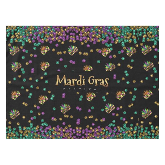 Nappe Moderne Mardi Gras (Devant (Horizontal))
