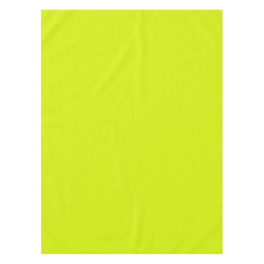Nappe Moderne minimaliste élégant Chartreuse Jaune (Devant)