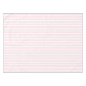Nappe Moderne rose vif rayures blanches motif chic migno (Devant (Horizontal))