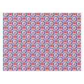 Nappe Modes cible Mod feuille d'érable Grunge cible Roun (Devant (Horizontal))