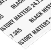 Nappe MOIS D'HISTOIRE NOIRE Personnalisé (Angle)