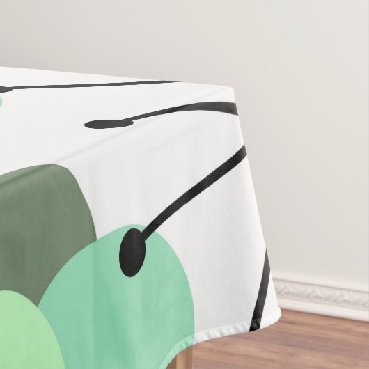 Nappe Molécules de l'âge atomique Mint Green (In Situ)