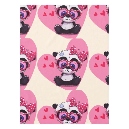 Nappe Mon petit panda pour bébé mignon (Devant)