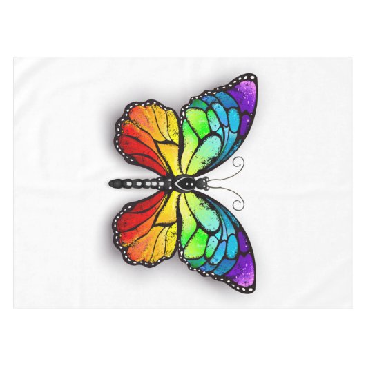 Nappe Monarque papillon arc-en-ciel (Devant (Horizontal))