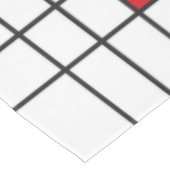 Nappe Mondrian II Minimum De Stijl Modern Art Design (Angle)