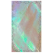 Nappe Monogramme Elegant Mère de Pearl Green LRG Mariage (Devant)