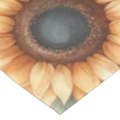 Nappe Monogramme Fleurs de chute et fleurs de soleil aqu (Angle)