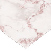 Nappe Monogramme Mariage géométrique en marbre clair (Angle)