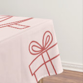 Nappe monogramme rose lunatique (In Situ)