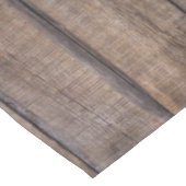 Nappe Monogramme simple en bois rustique unique (Angle)