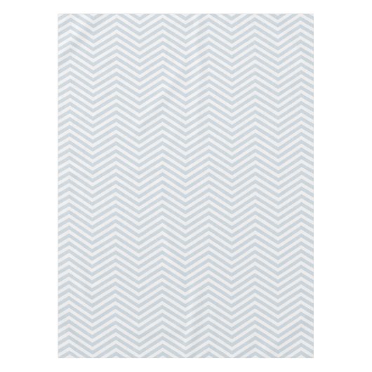 Nappe MonoZag Bleu Brume (Devant)