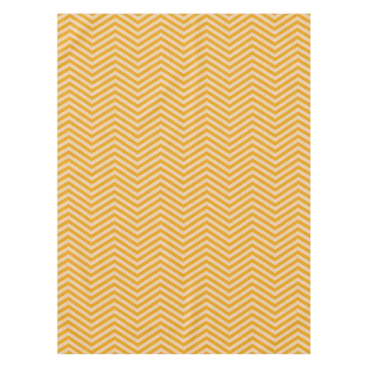 Nappe MonoZag Citrouille Orange (Devant)
