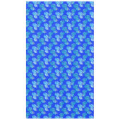 Nappe Monstera Brise Bleu Cobalt (Devant)