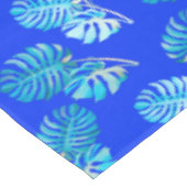 Nappe Monstera Brise Bleu Cobalt (Angle)