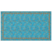 Nappe Montagnes du sud-ouest Pics Turquoise Géométrique (Devant (Horizontal))
