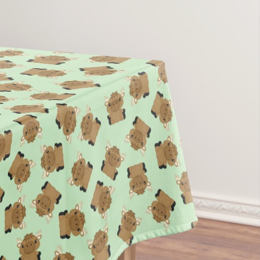 Nappe Moose Birday Party Green (In Situ)