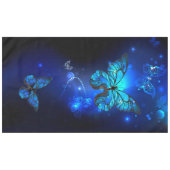 Nappe Morpho Butterfly in the Dark Background (Devant (Horizontal))
